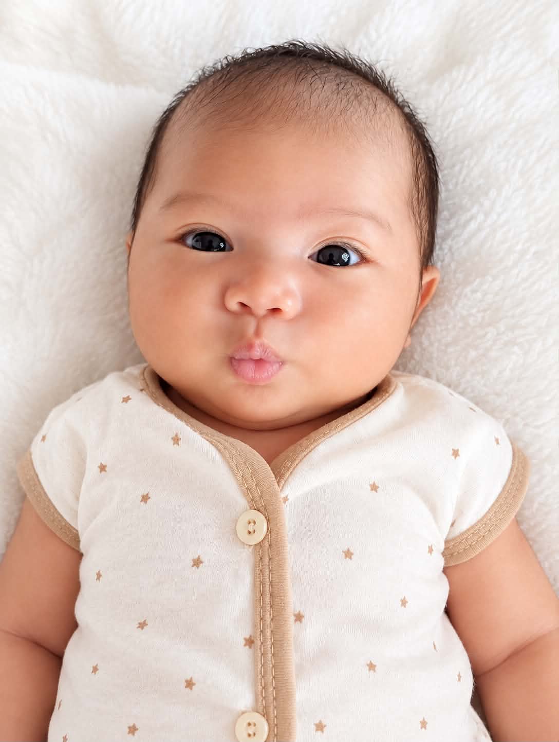 Dorothea Maeve looking sweetly at the camera